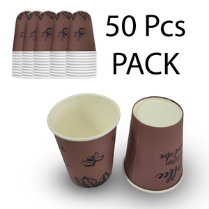 8OZ Single Paper Cup 50pcs Pack