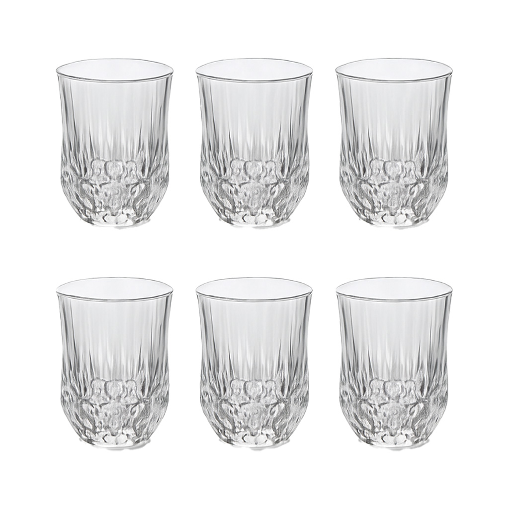 Glass Cup 6 Set 315ml TY4315-2