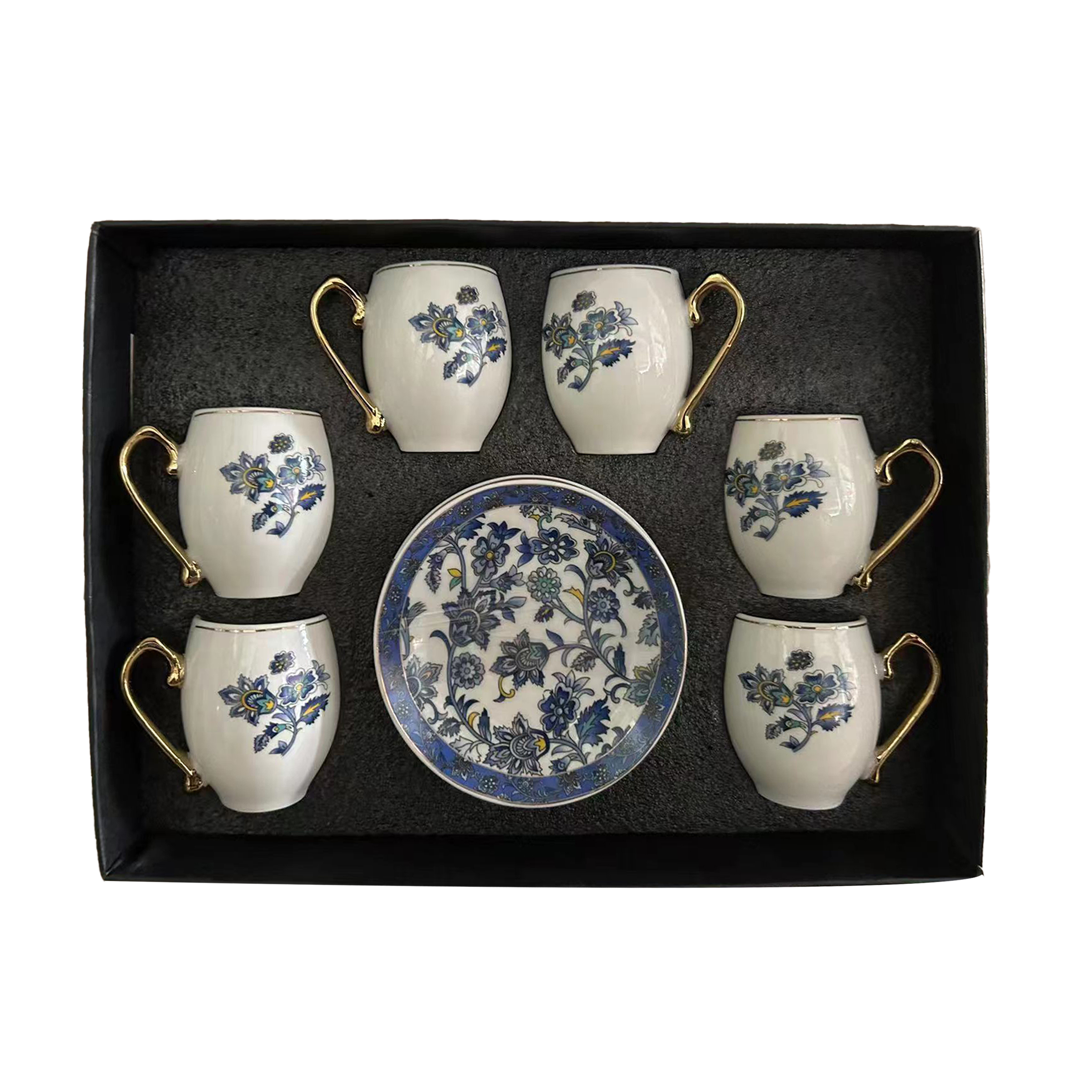Coffee Cup 6Set Cups/Saucers 1213-11