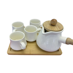 Coffee Cup 8 Set Cup/Pot/Tray Set/Saucers Pot CM-PC6