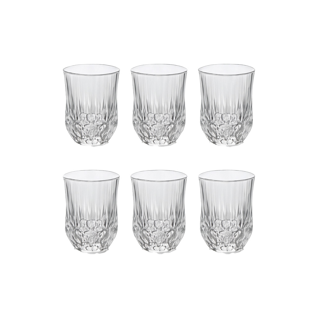 Glass Cup 6 Set 160ml TY4315-1