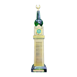 Crystal Decor with Light Mecca Tower 50x50mm 7804-20