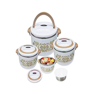 Insulation Pot Enamel Set 5Pcs EIB-5W