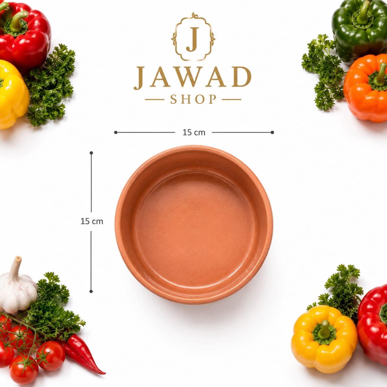 Traditional Clay Bowl 2pcs (Turkish)