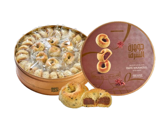 Sugar Free Dates Maamoul with Anise