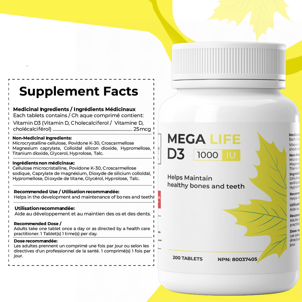 MEGA LIFE D3 1000