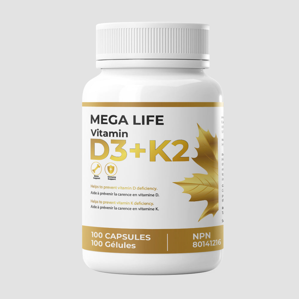 MEGA LIFE D3+K2