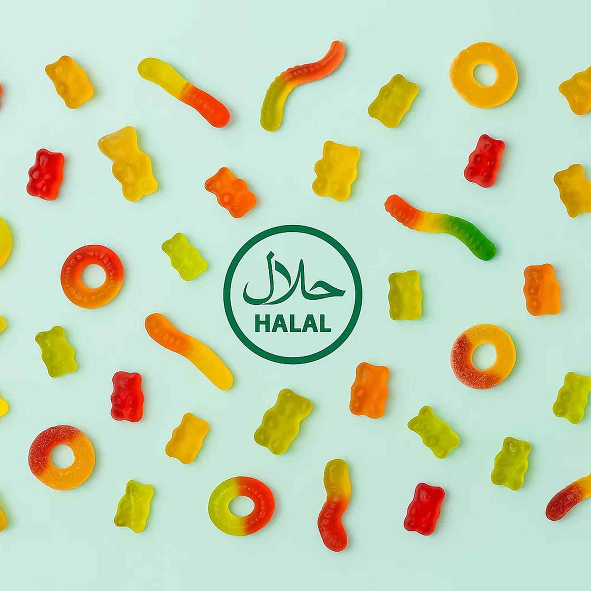 Rayhana Gummy Candy Bears - Halal