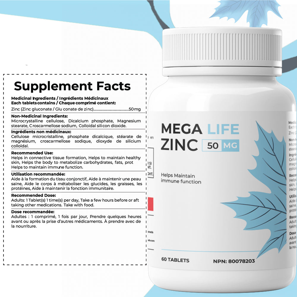 Mega Life zinc