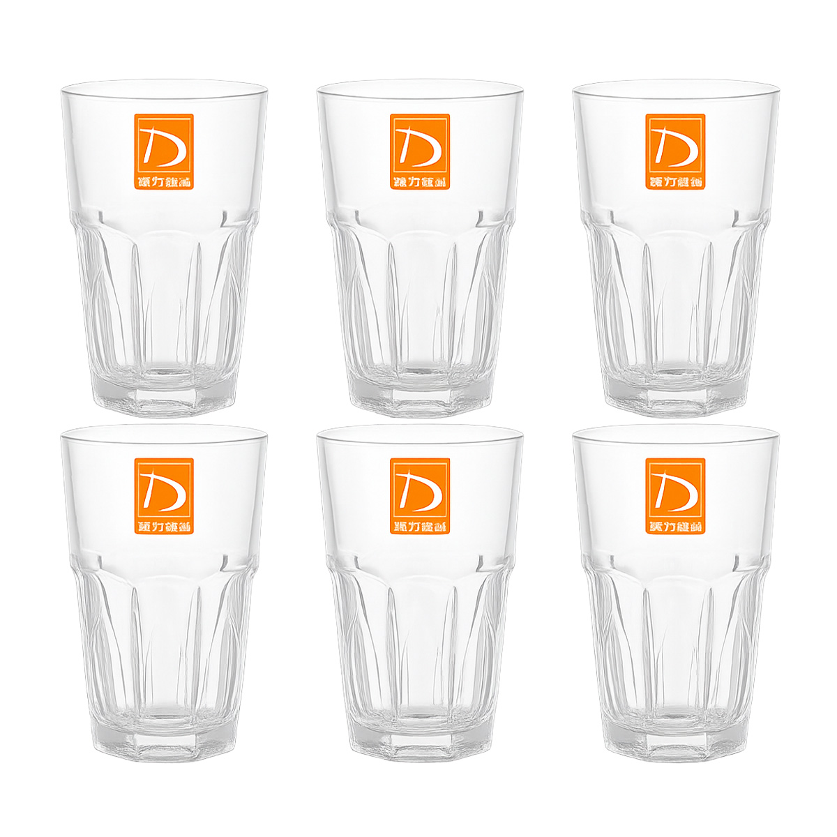 Glass Cup 6 Set 300ml TY4341C
