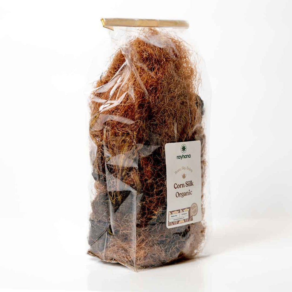 Corn Silk Herbal Tea – Rayhana Organics – Pure Loose Strands