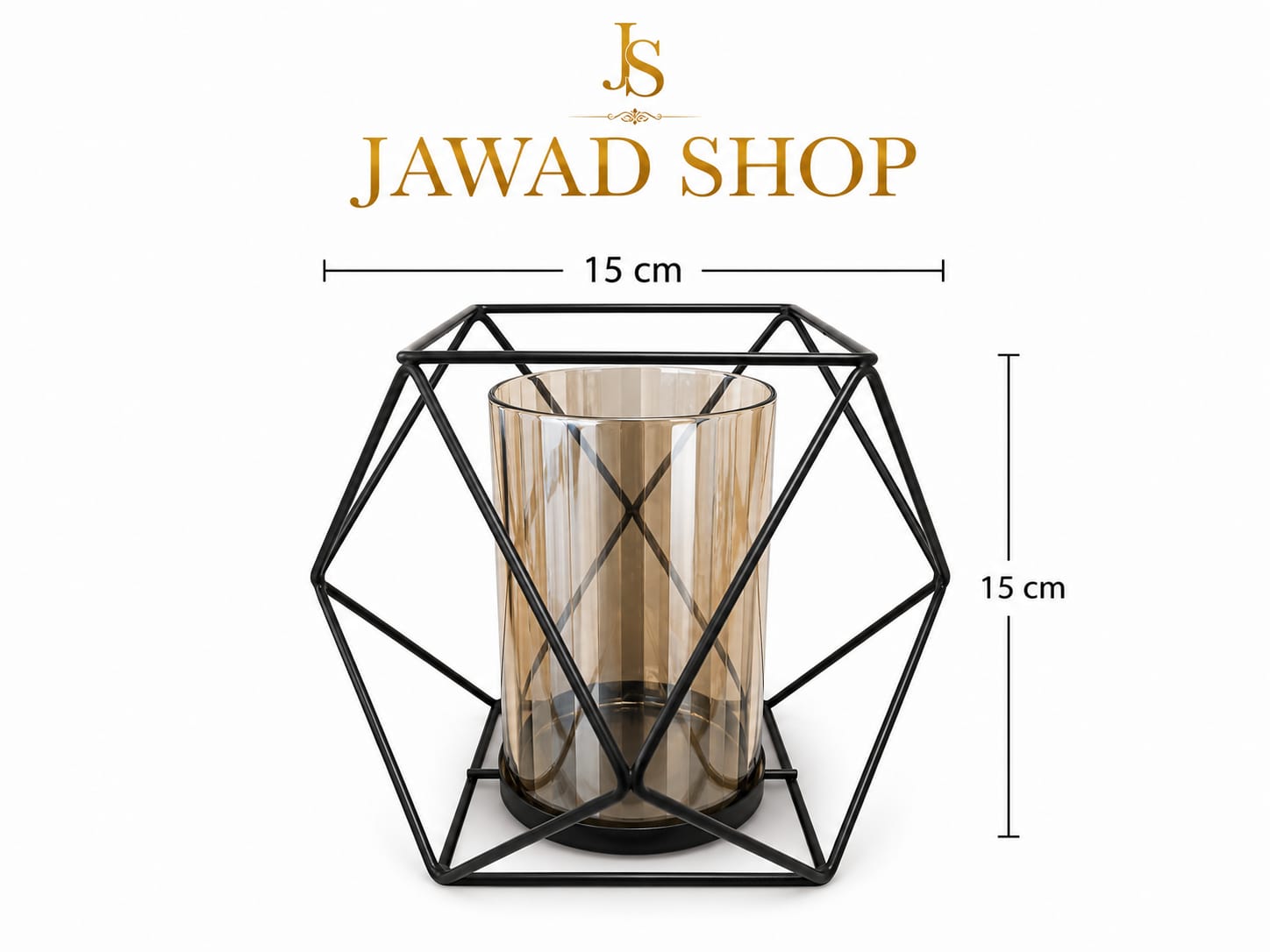 Modern Metal Candle Holder