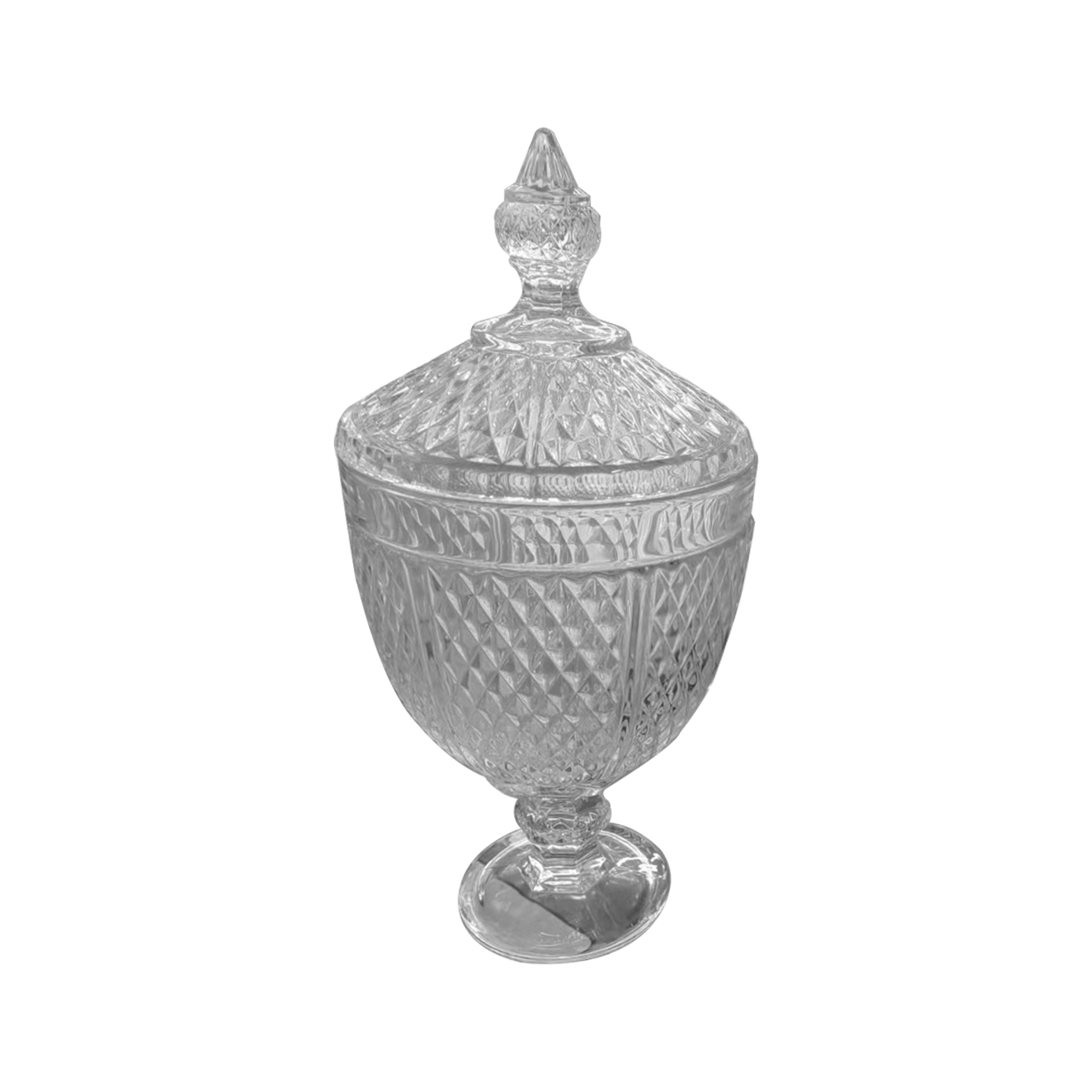 Glass Bowl With Lid BMTP-GW01612A