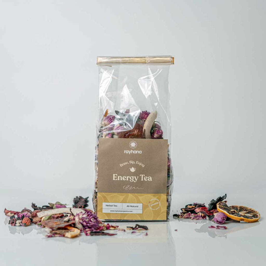 Energy Tea – Citrus Rose Herbal Blend