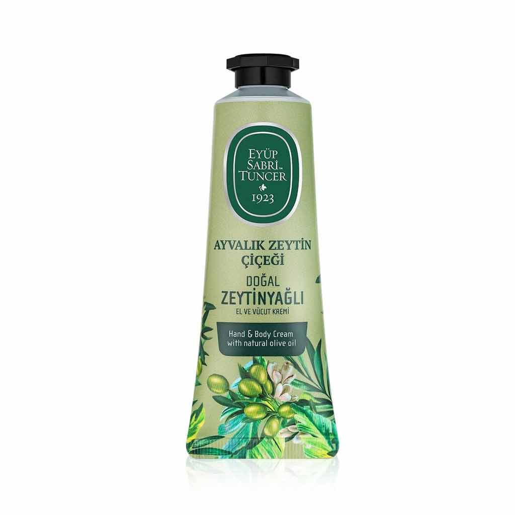 Olive Blossom Olive Oil Hand & Body Cream – 50 ml | Pure Hydration & Mediterranean Softness