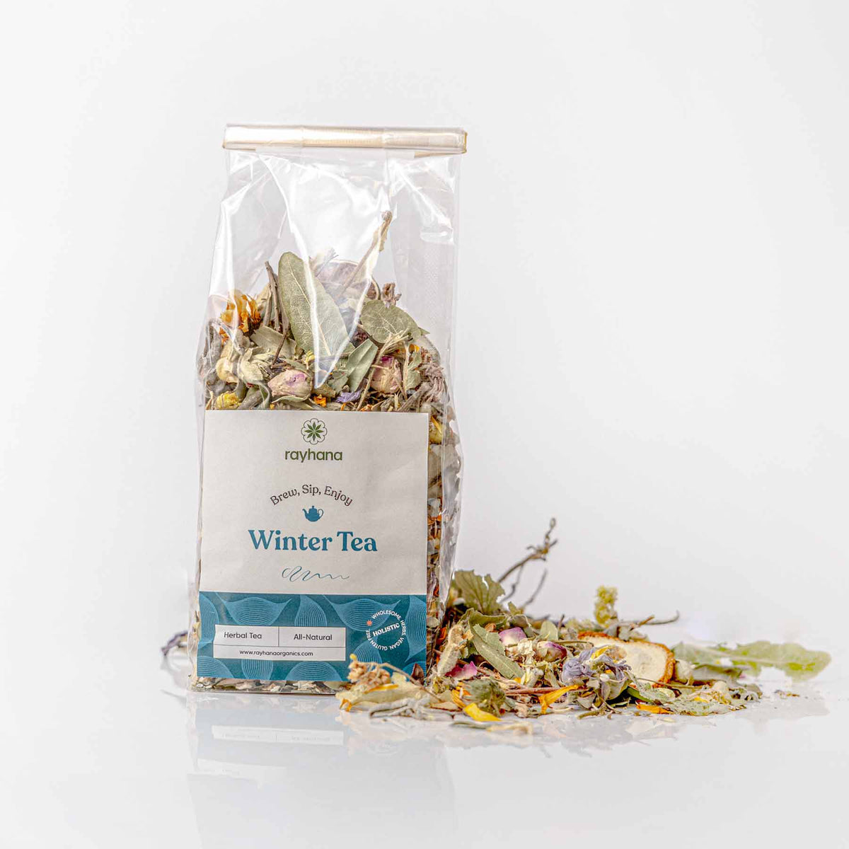 Winter Tea – Herbal Wellness Blend by Rayhana Organics