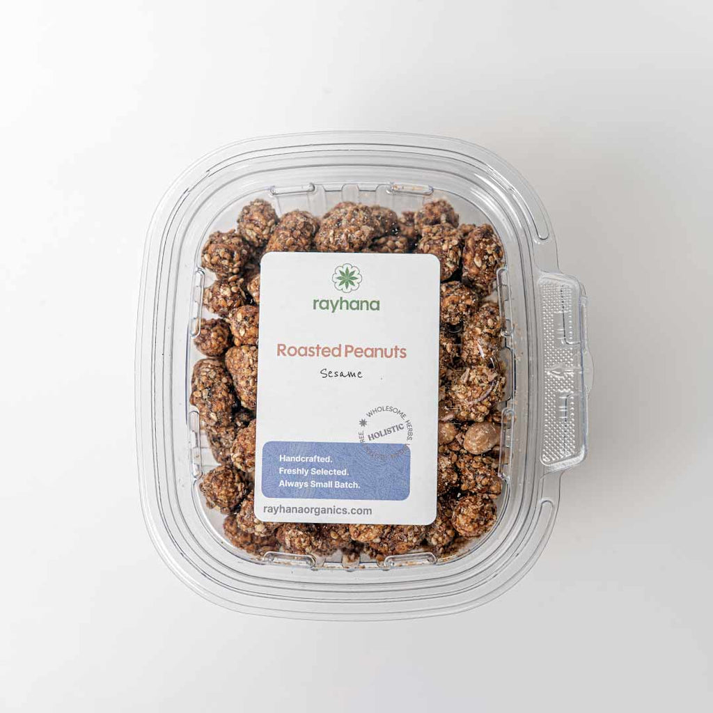 Roasted Honey Peanuts with Sesame