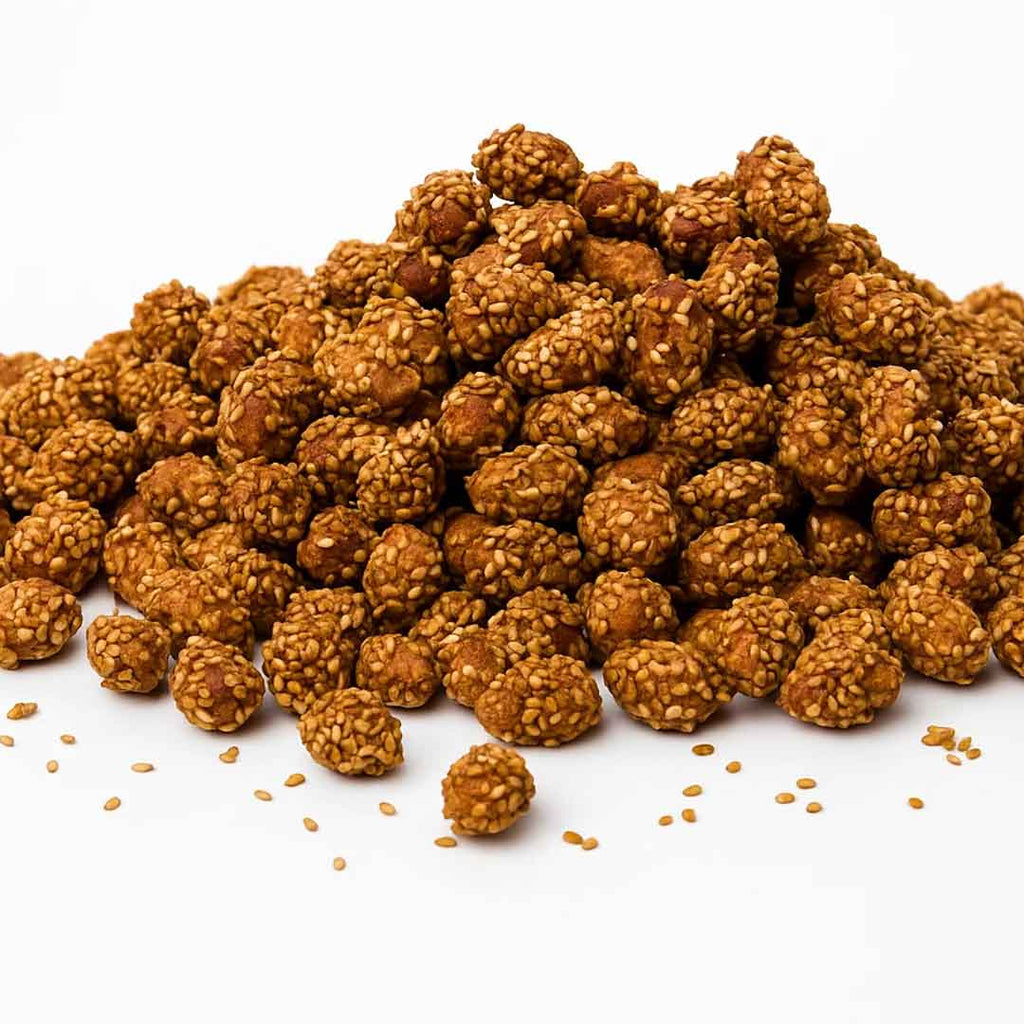 Roasted Honey Peanuts with Sesame